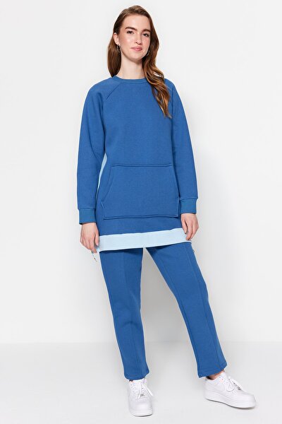 Sweatsuit Set - Blue - Regular fit