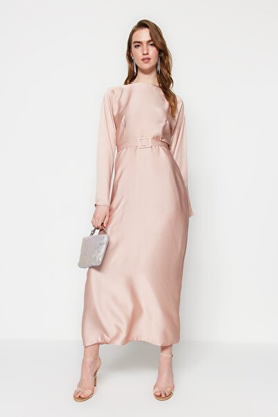 Evening Dress - Pink - Shift