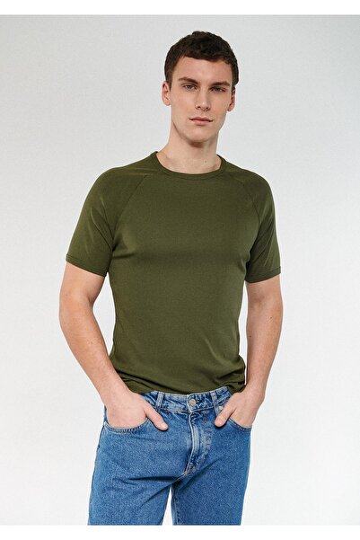 T-Shirt - Khaki - Regular Fit