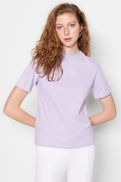 T-Shirt - Lila - Regular Fit