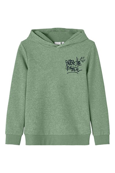 Sweatshirt - Khaki - Regular Fit
