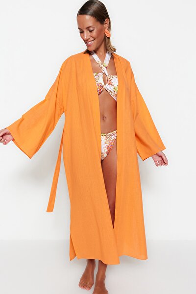 Kimono & Kaftan - Orange - Regular Fit