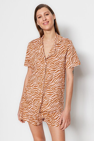 Pyjama - Orange - Print