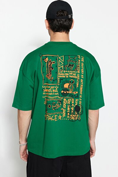 T-Shirt - Green - Oversize