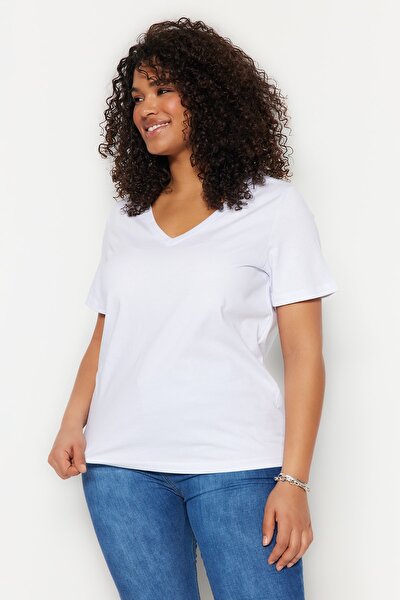 Plus Size T-Shirt - White - Regular fit
