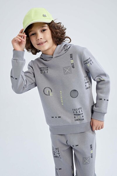Sweatshirt - Grau - Regular Fit