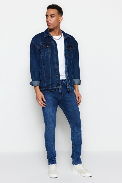 Jeans - Navy blue - Slim