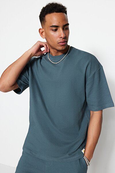 T-Shirt - Blue - Relaxed fit