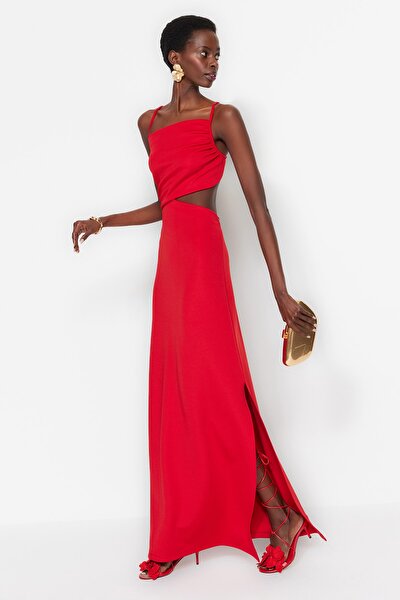 Evening & Prom Dress - Red - A-line