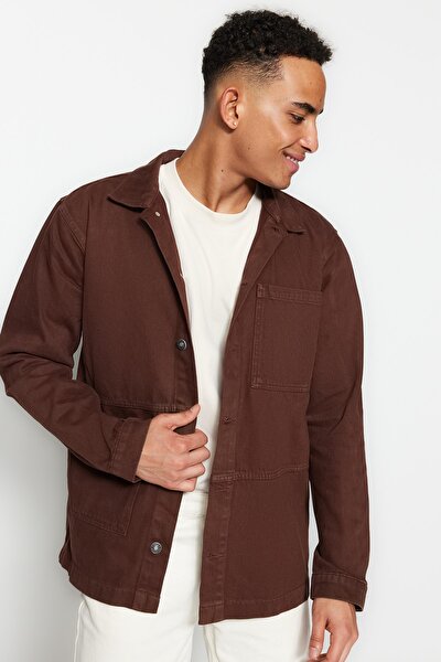 Jacket - Brown - Regular fit