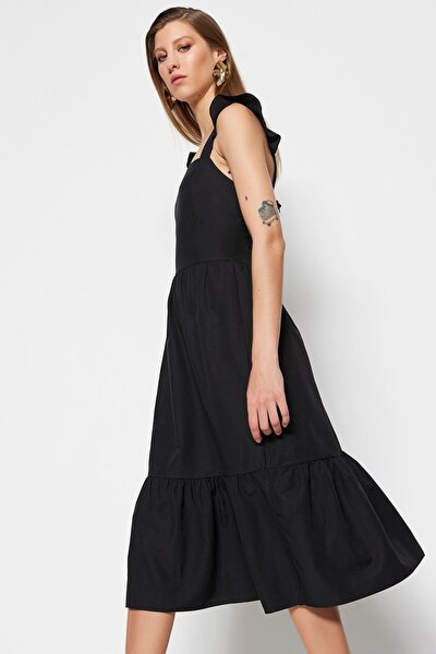 Trendyol Collection Dress - Black - Shift - Trendyol