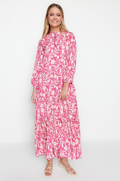 Kleid - Lila - A-Linie