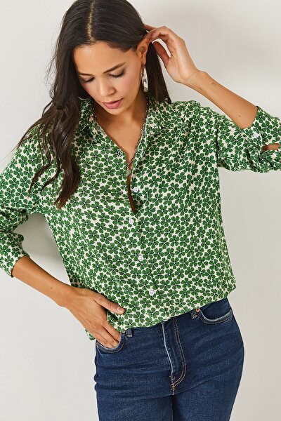 Shirt - Green - Regular fit