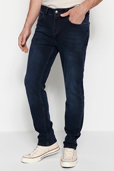 Jeans - Navy blue - Straight