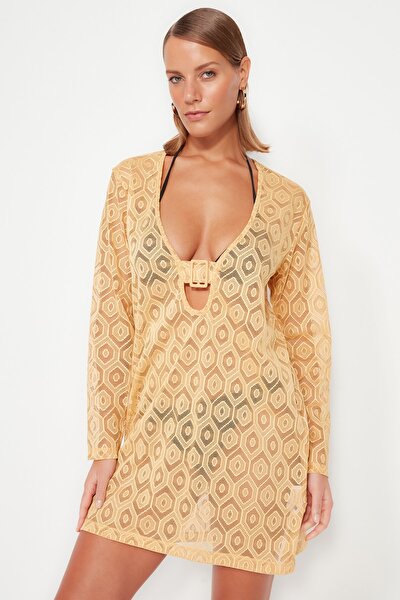Dress - Brown - Bodycon