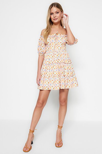 Kleid - Mehrfarbig - Skater