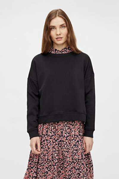 Sweatshirt - Schwarz - Regular Fit