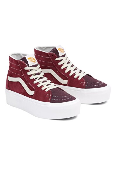 Sneaker - Bordeaux - Keilabsatz