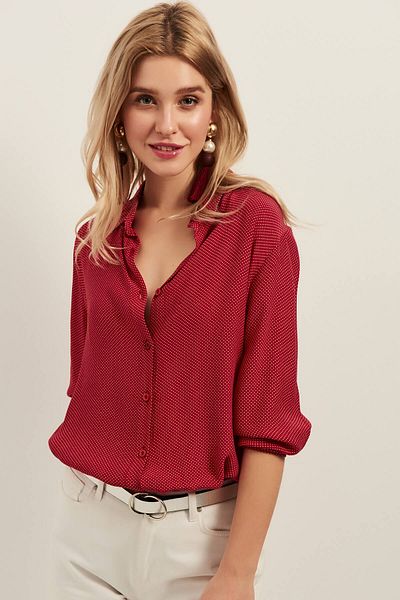 Hemd - Rot - Regular Fit