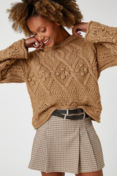 Pullover - Beige - Relaxed Fit