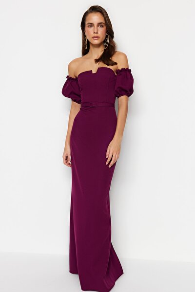 Evening & Prom Dress - Purple - Shift