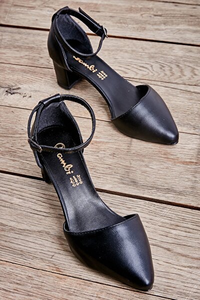 Siyah Kadın Klasik Topuklu Ayakkabı K01503720009