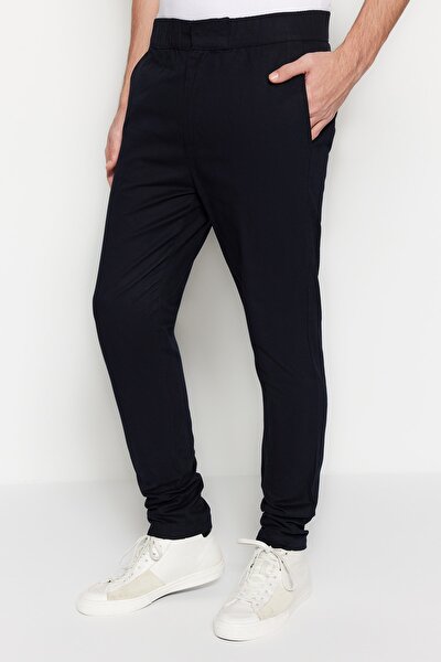 Hose - Dunkelblau - Straight