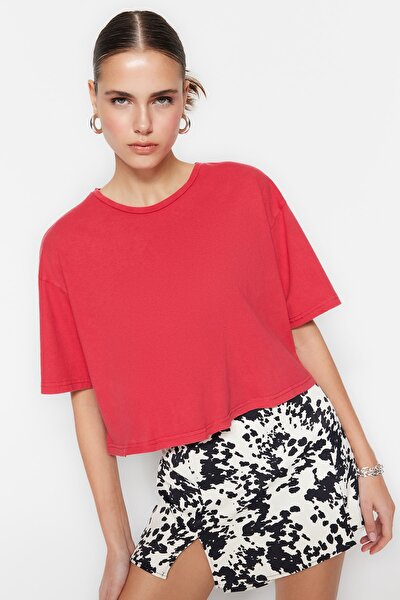 T-Shirt - Red - Relaxed fit