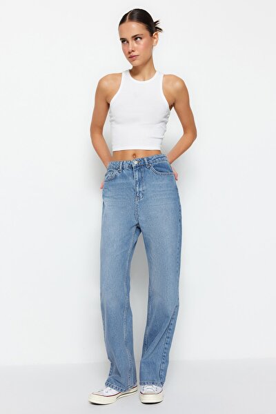 Jeans - Blau - Wide Leg