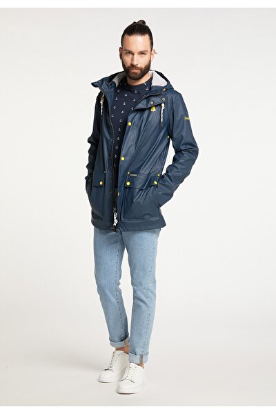 Regenjacke - Blau - Parka