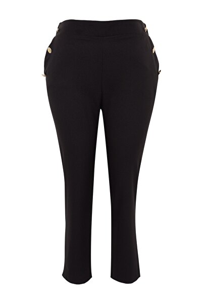 Plus Size Pants - Black - Slim