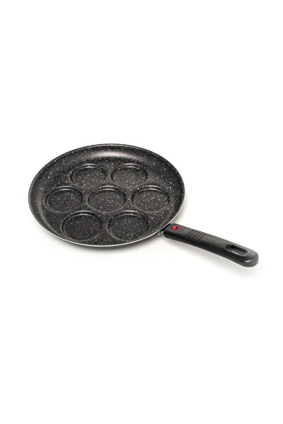 papilla pankek tava 4 gozlu pan kek kofte yumurta ve hamur isi kizartma tavasi 28cm kinox mutfak fiyati yorumlari trendyol