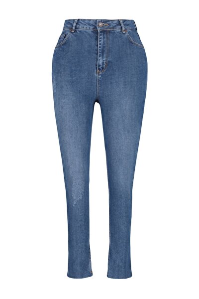Plus Size Jeans - Blue - Skinny