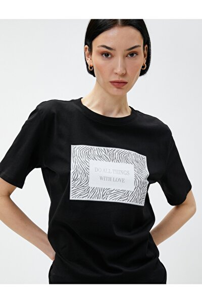 T-Shirt - Schwarz - Regular Fit