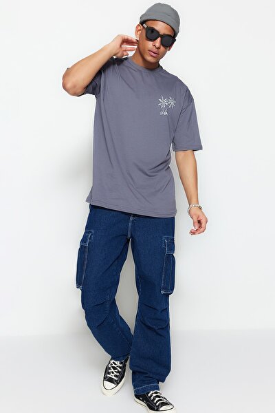 T-Shirt - Grau - Regular Fit