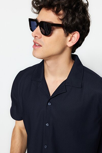 Hemd - Dunkelblau - Regular Fit