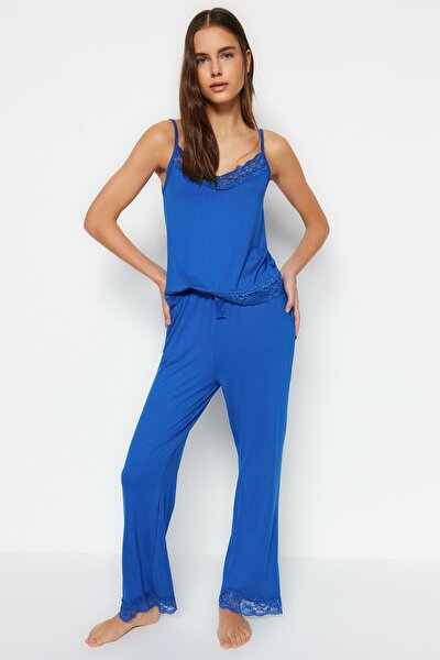Pajama Set - Blue - Plain