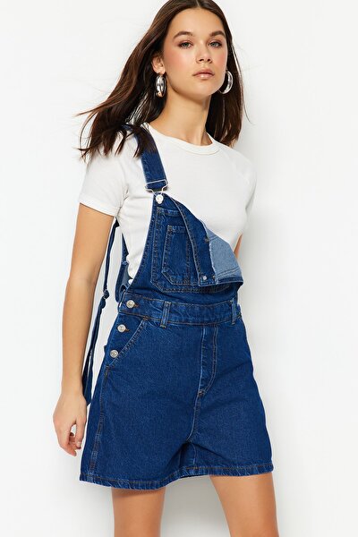 Jumpsuit - Blau - Regular Fit
