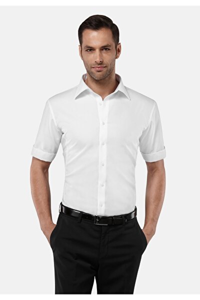 Hemd - Weiß - Slim Fit
