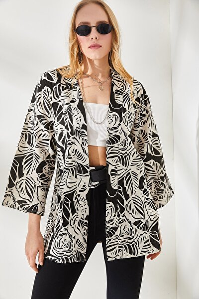 Kimono & Kaftan - Schwarz - Regular Fit
