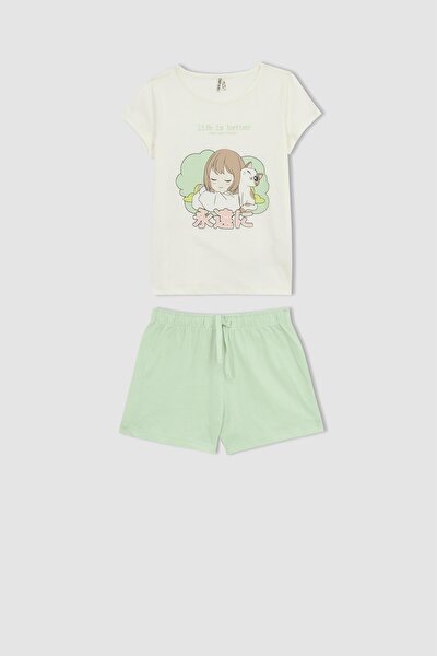 Pyjama - Ecru - Print
