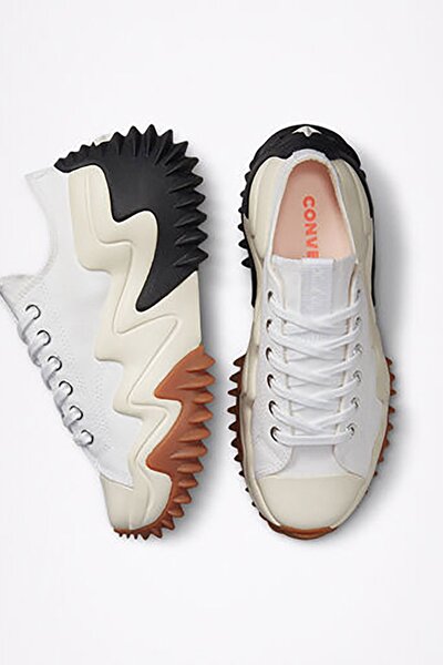 Sneaker - Weiß - Flacher Absatz