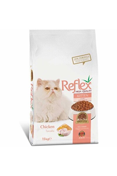 reflex kitten tavuklu yavru kedi mamasi 15 kg fiyati yorumlari trendyol
