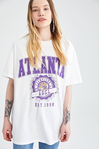 T-Shirt - Weiß - Oversized