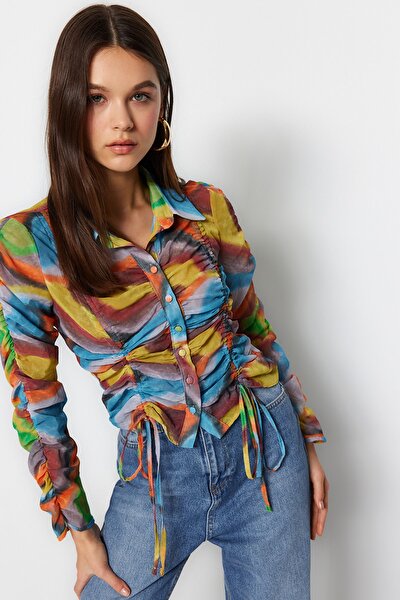 Shirt - Multicolored - Fitted