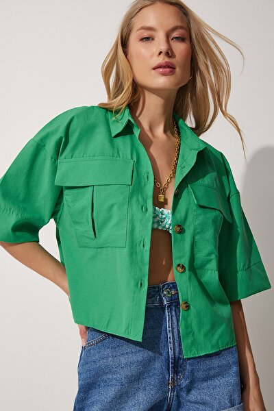 Shirt - Green - Regular fit
