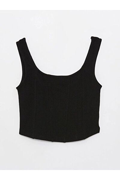 Bustier - Grün - Unifarben