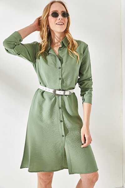Dress - Green - Asymmetric