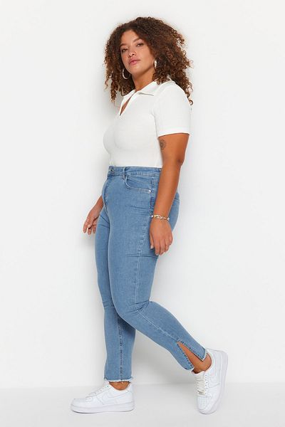 Plus Size Jeans - Blue - Skinny