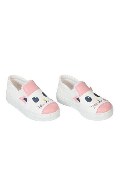 Kız Çocuk Beyaz Sneakers Ayakkabı